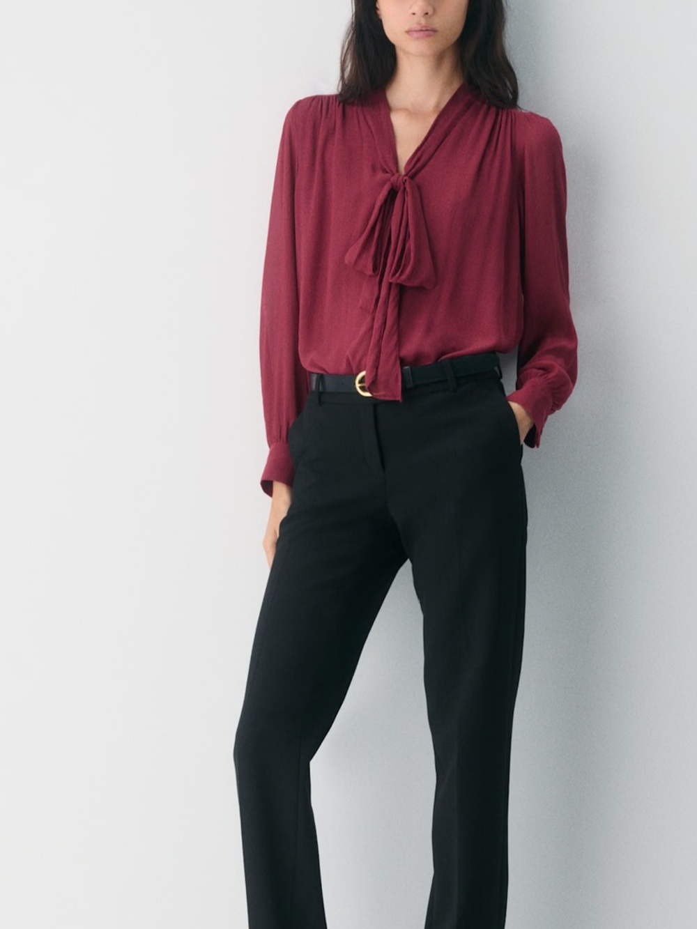 Aritzia Wilfred Rococo Blouse